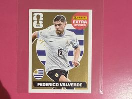 WM 2026 Panini - Extra Sticker - Federico Valverde - Gold