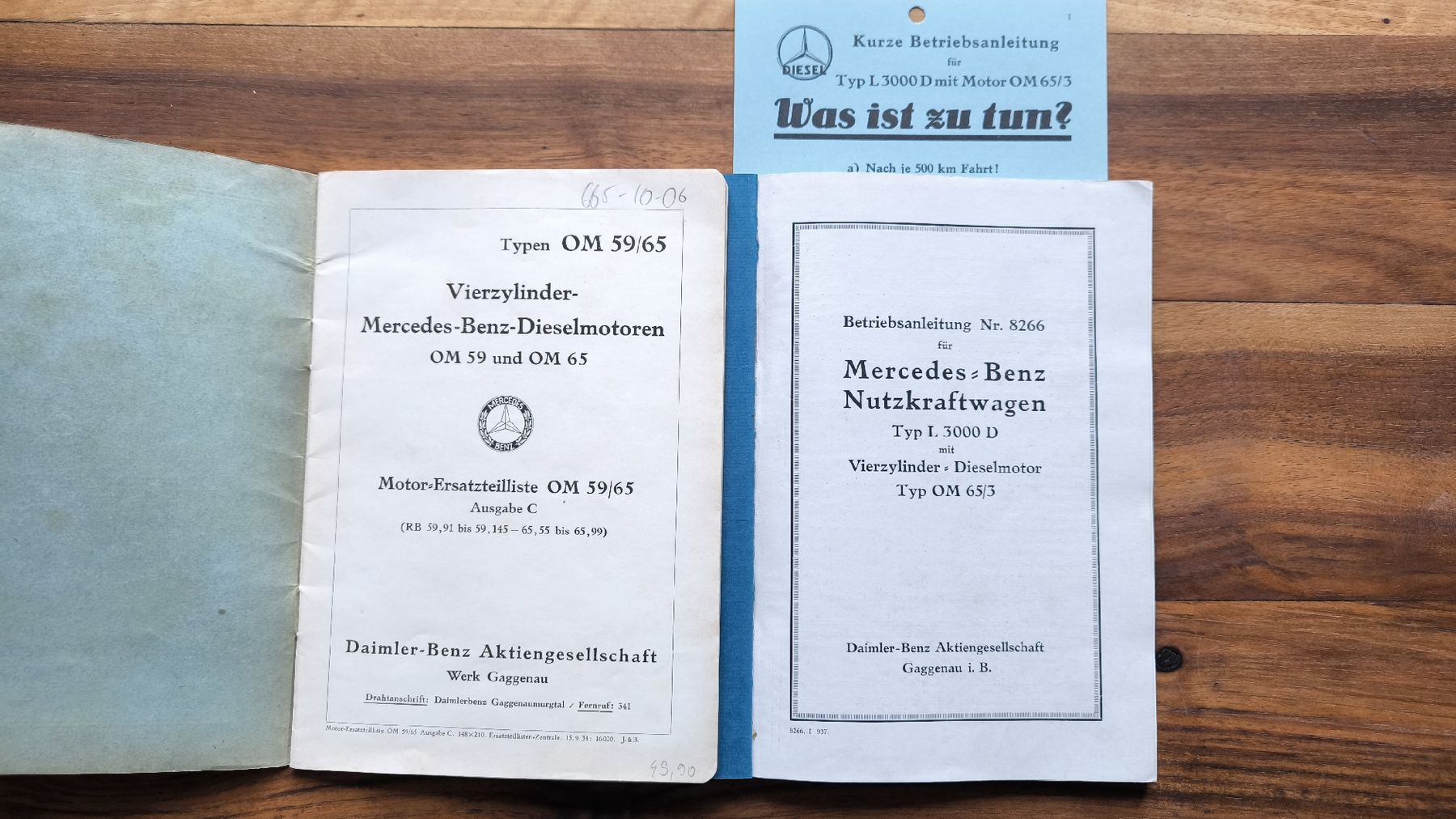 Libri: Mercedes Benz OM 65 – Usato da Winterthur venduto da Azur57 1