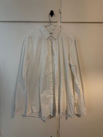 Camicia GREY Daniele Alessandrini bianca taglia 41 cotone 97