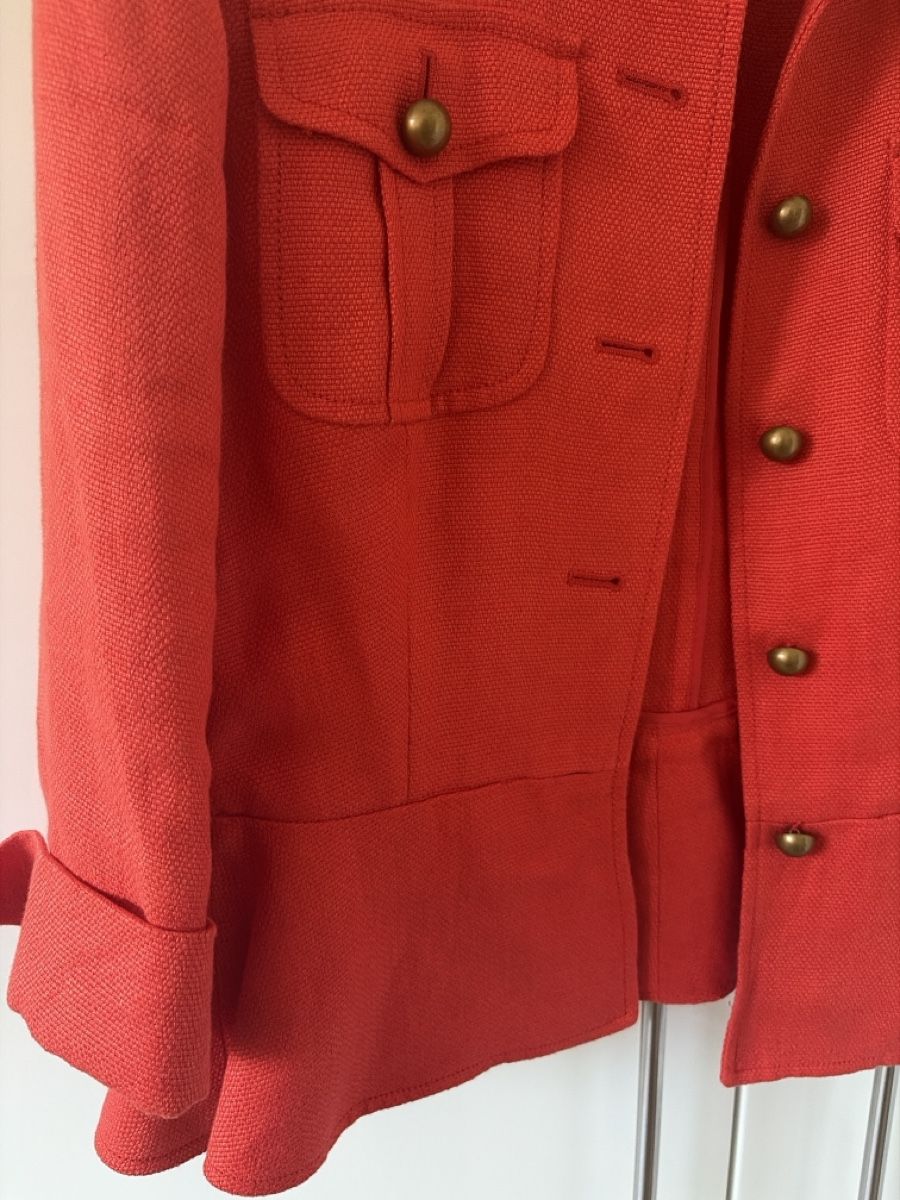 Ralph Lauren Giacche: Red/orange jacket Gold Buttons Size M – Usato da Zürich venduto da cme_ft9l 4