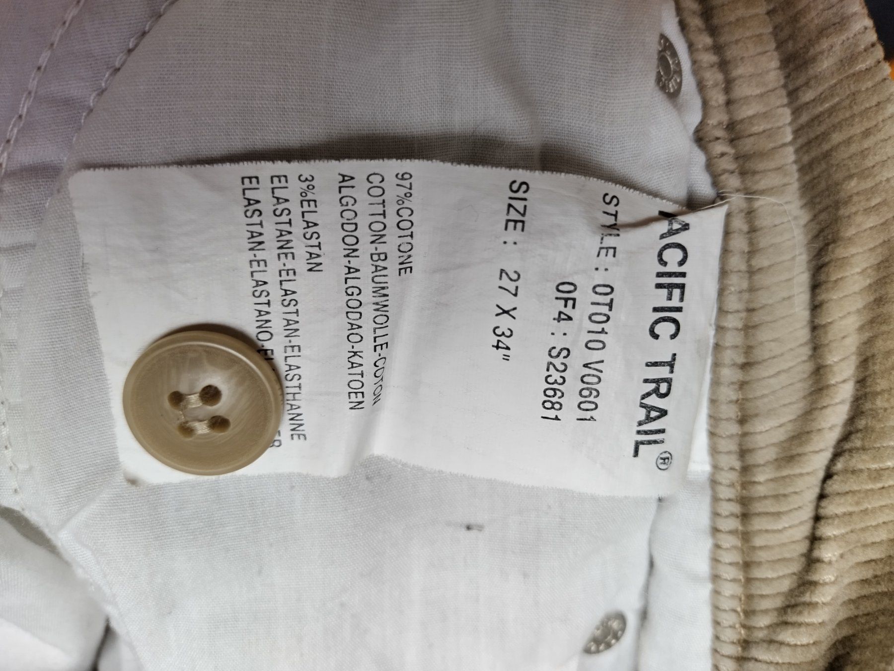 Jeans: Pacific Trail Jeans Beige  Gr27-34 Damen – Usato da Densbüren venduto da TutaLarsen 5