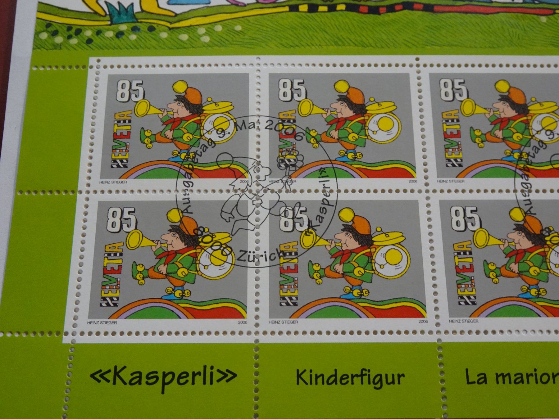 Tutti i francobolli: 2006, KLEINBOGEN ULI STEIN, AUSGABETAG – Nuovo (secondo la descrizione) da Eschenbach SG venduto da eDaisy 1