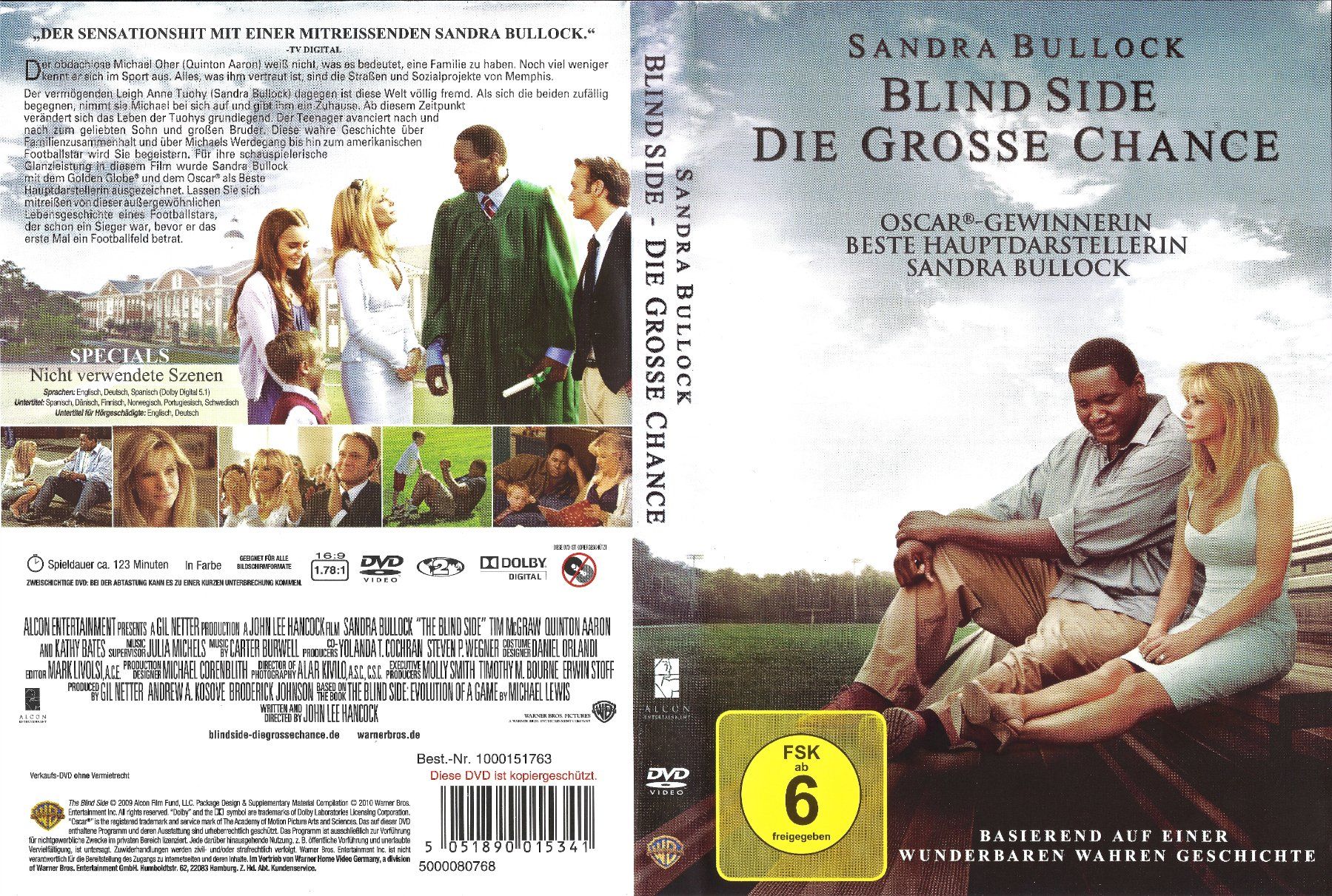 Tutti i DVDs: Blind Side - Die große Chance – Usato da Zürich venduto da Cineasten