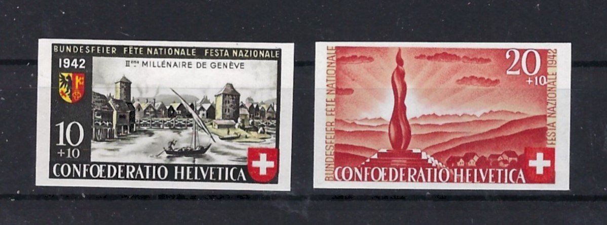 Tutti i francobolli: 1942 Pro Patria Block Ausschnitte postfrisch   15782 – Usato da Lunden venduto da Animus999