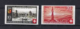 1942 Pro Patria Block Ausschnitte postfrisch   15782