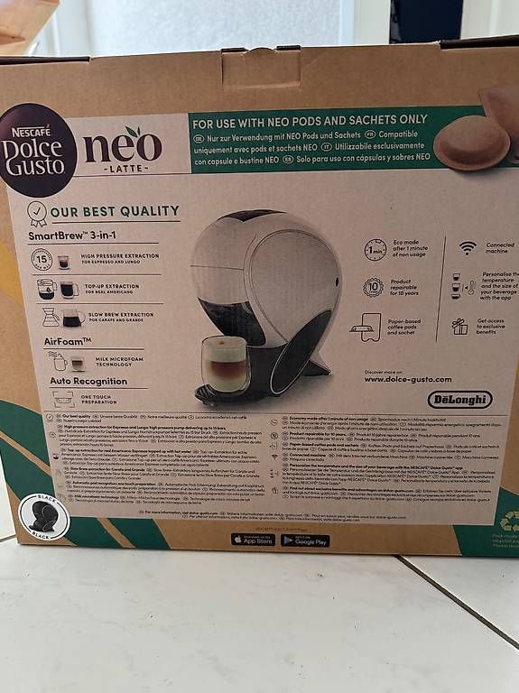 Kaffeemaschinen & Espressomaschinen: De Longhi Neo Latte Kaffeemaschine – Gebraucht aus ZOLLIKOFEN von charlotte06 1