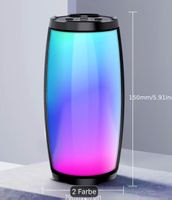 ✅ NEU IM SORTIMENT: Bluetooth Lautsprecher mit LED Licht