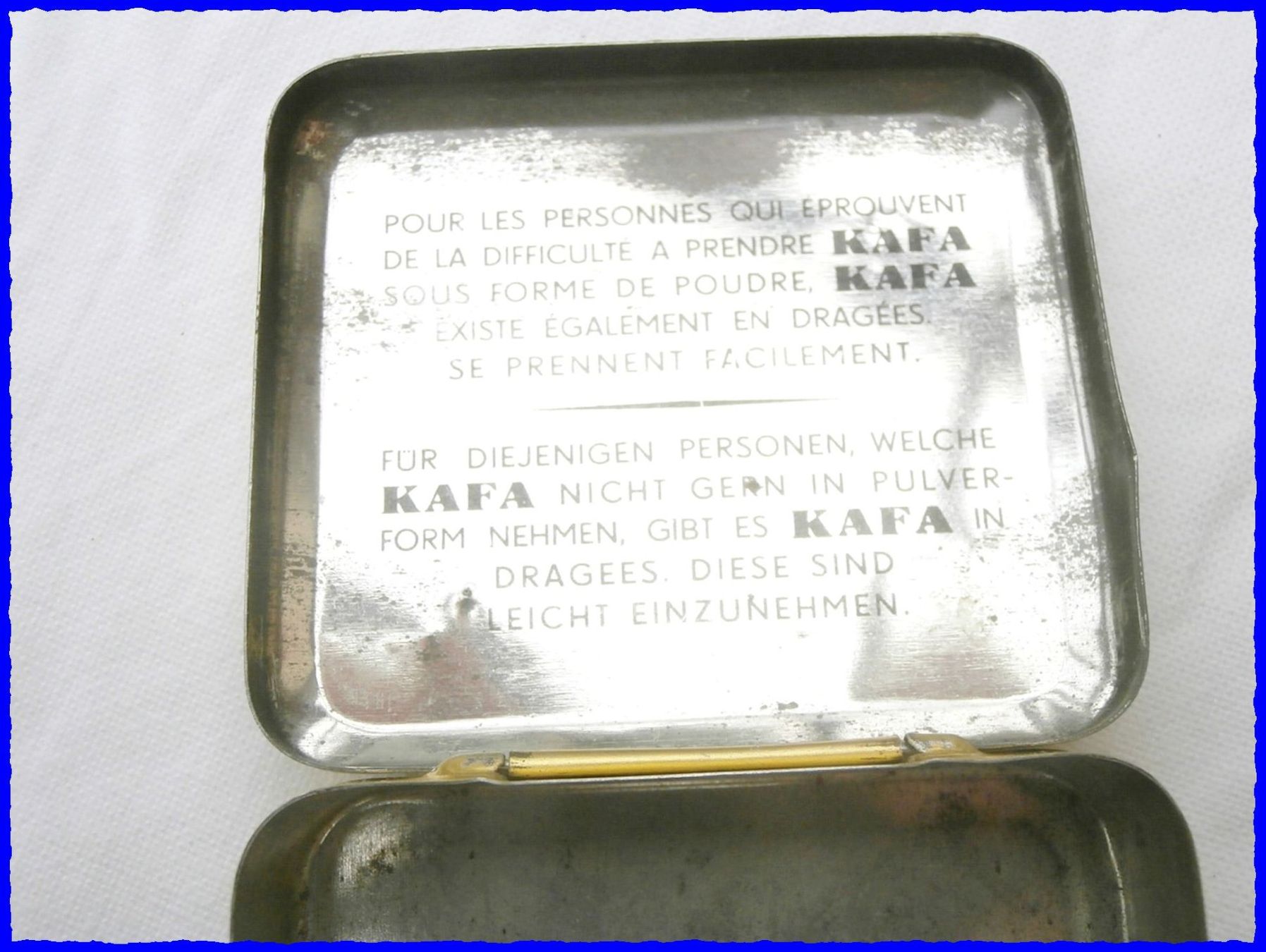 Dosen: alte Blechdose KAFA Pulver – Gebraucht aus Worblaufen von Re_mo81 4