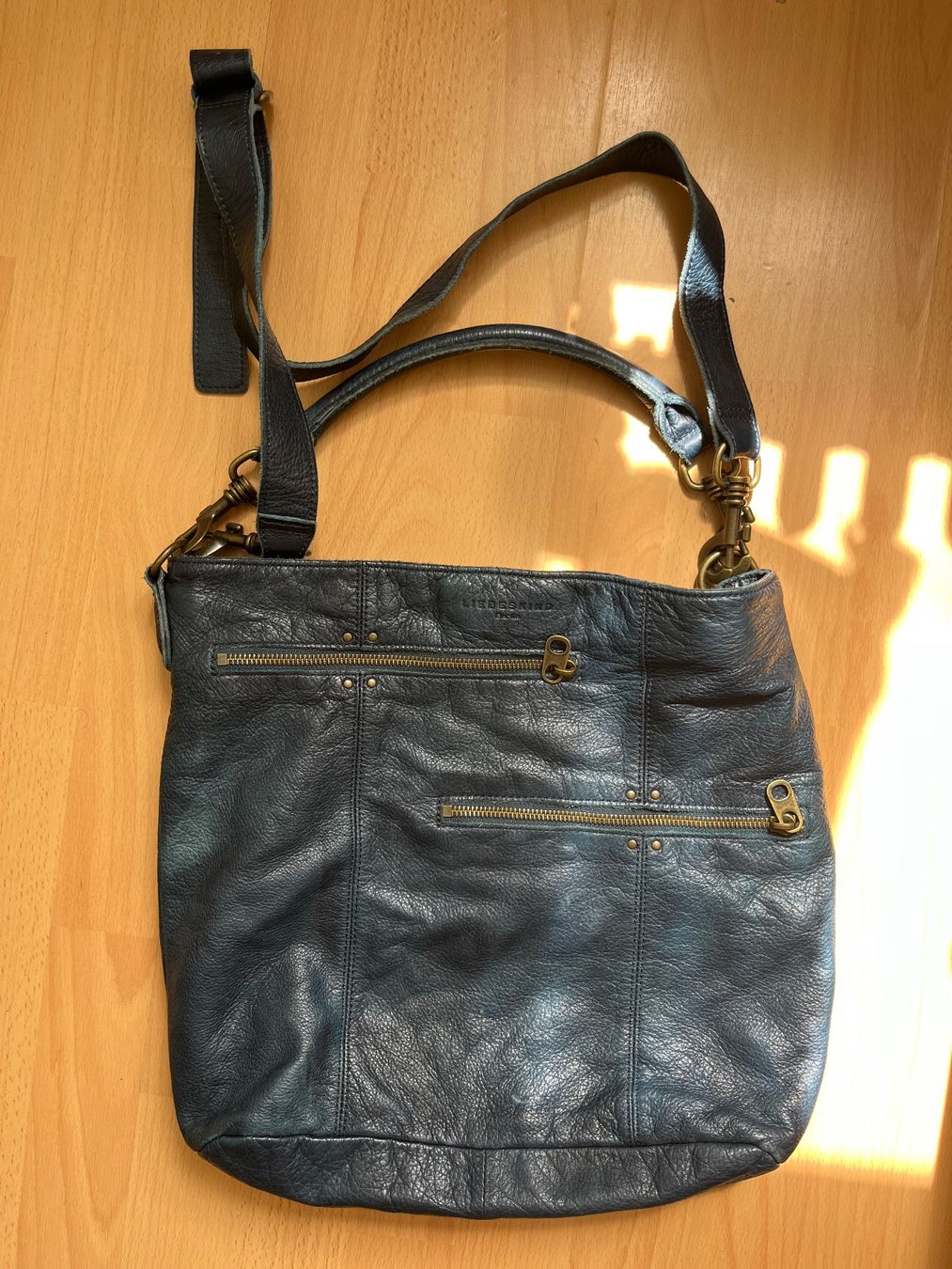 Liebeskind Borse da donna: Blaue Leder Tasche von Liebeskind – Usato da Weisslingen venduto da pep_x7qq