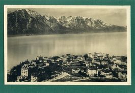 Montreux et les Alpes de Savoie, ungelaufen, ca. 1930