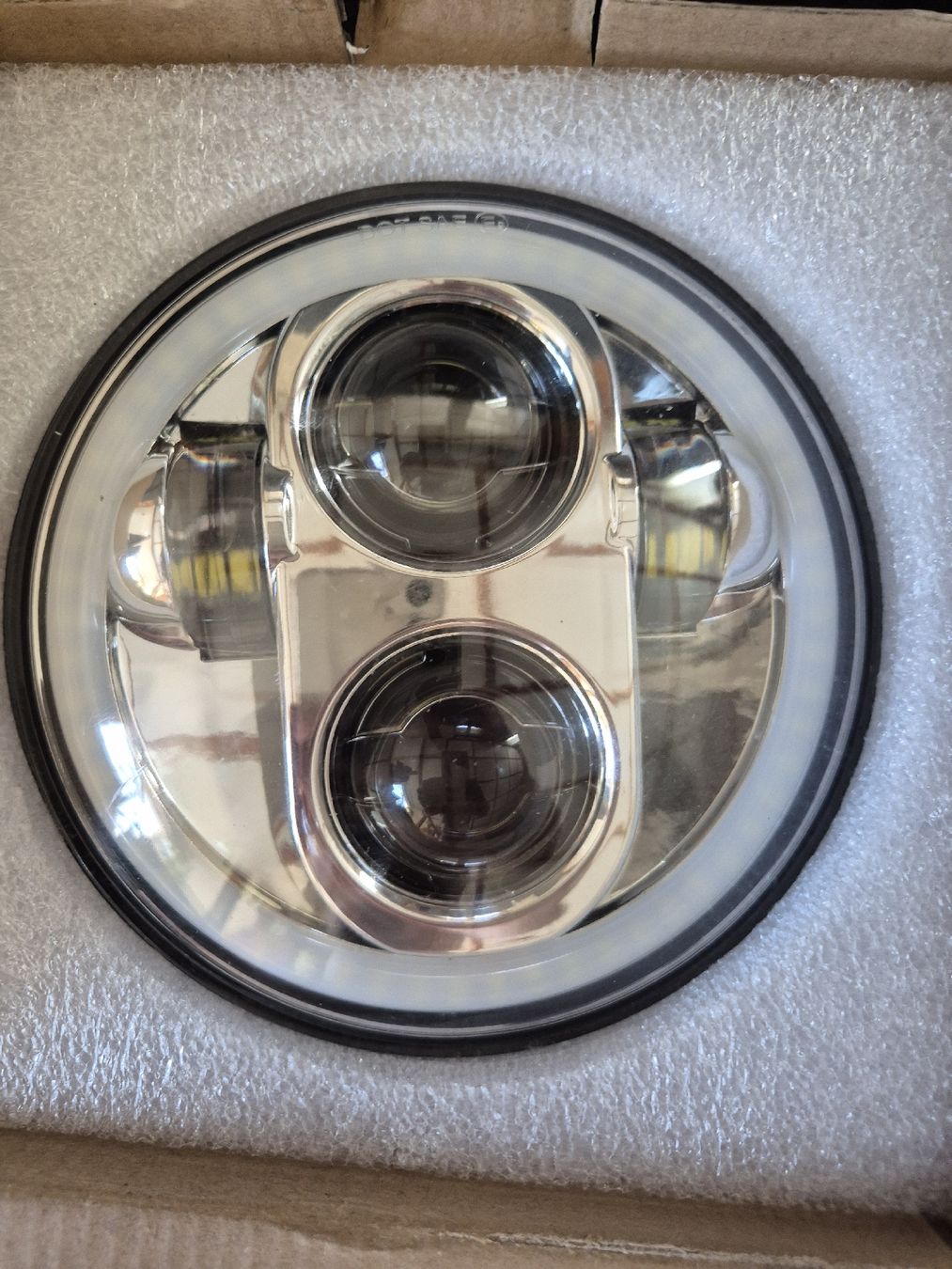 Fari: Harley LED Scheinwerfer – Nuovo (secondo la descrizione) da Seewen SZ venduto da Shovelhead73