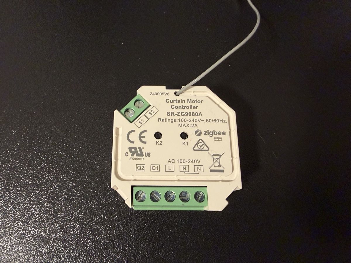 Interruttori: Zigbee Rollladenaktor SR-ZG9080A – Usato da Appenzell venduto da ina_xvz9