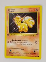 ⭐ Pokémon Base Set – Vulpix 1. Edition – Deutsch – WotC