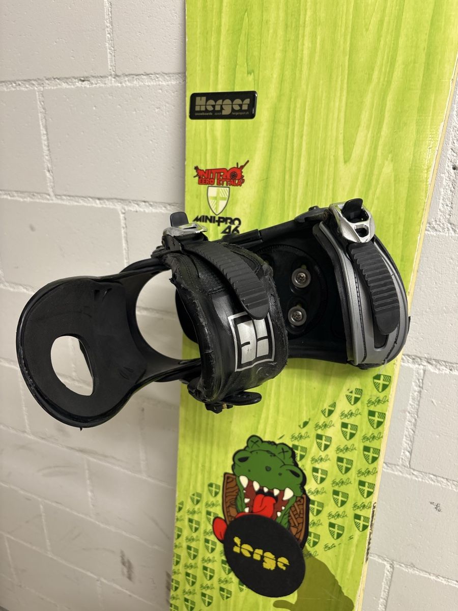 Board: Snowboard Nitro Herger mit Bindung Mini-Pro 46 gebrauchter Z – Usato da Brüttisellen venduto da Tania950S 7