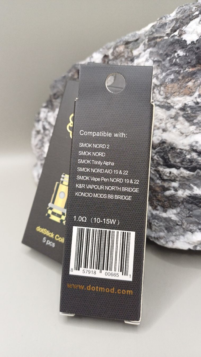 Altri Prodotti per fumatori: dotStick Coils 1.0 (10 Stk) – Nuovo e nell'imballaggio originale da Kloten venduto da Epoxygalaxy.ch 1