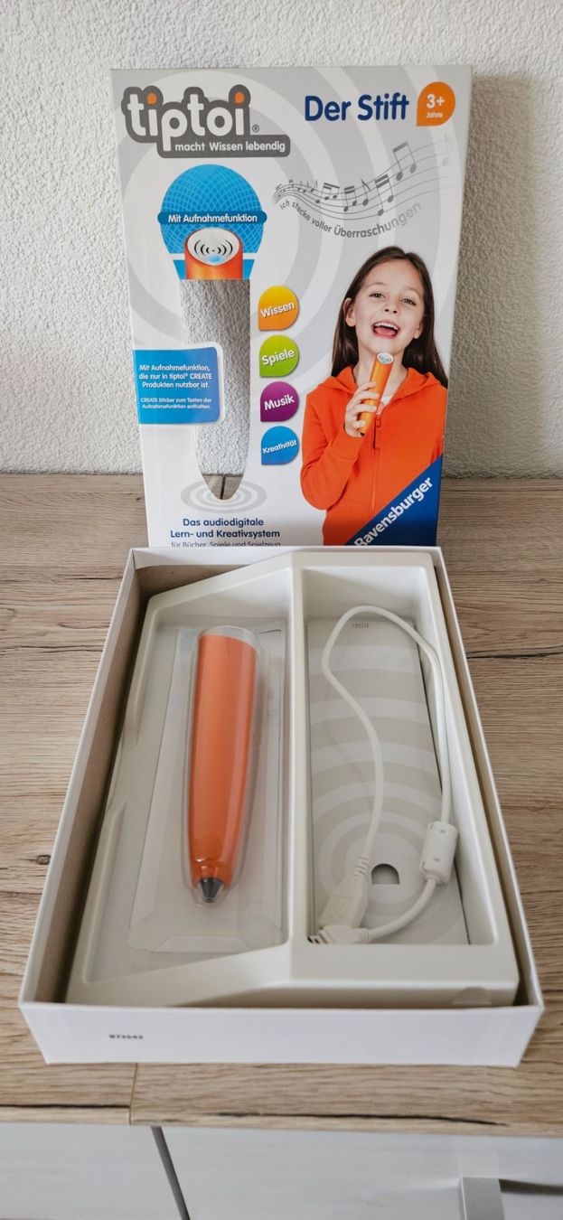 Ravensburger Spielzeuge: Ravensburger tiptoi Stift mit Aufnahmefunktion (CREATE) – Gebraucht aus Frasnacht von Milka_1981
