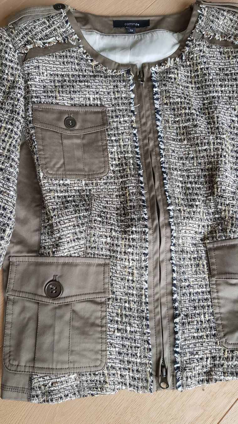 Comma Jacken: Comma Jacke Gr. 38 Bouclet gefüttert – Gebraucht aus Rapperswil SG von Mucki08 1