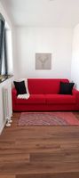 Divano letto rosso
