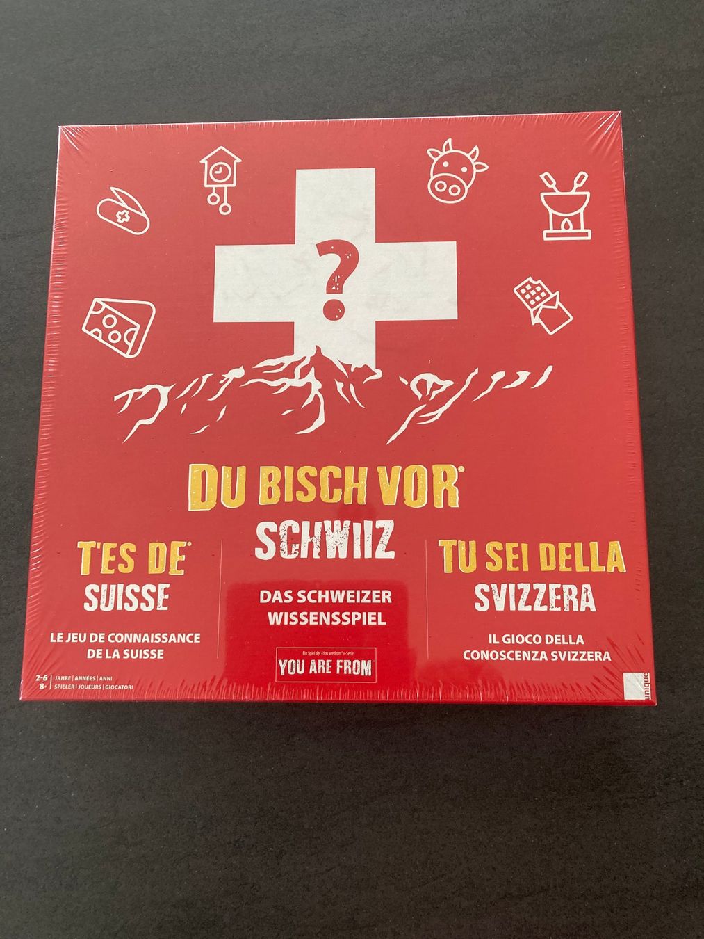 Giochi: Spiel: Du bisch vor Schwiiz – Nuovo e nell'imballaggio originale da Zollikofen venduto da schildi13