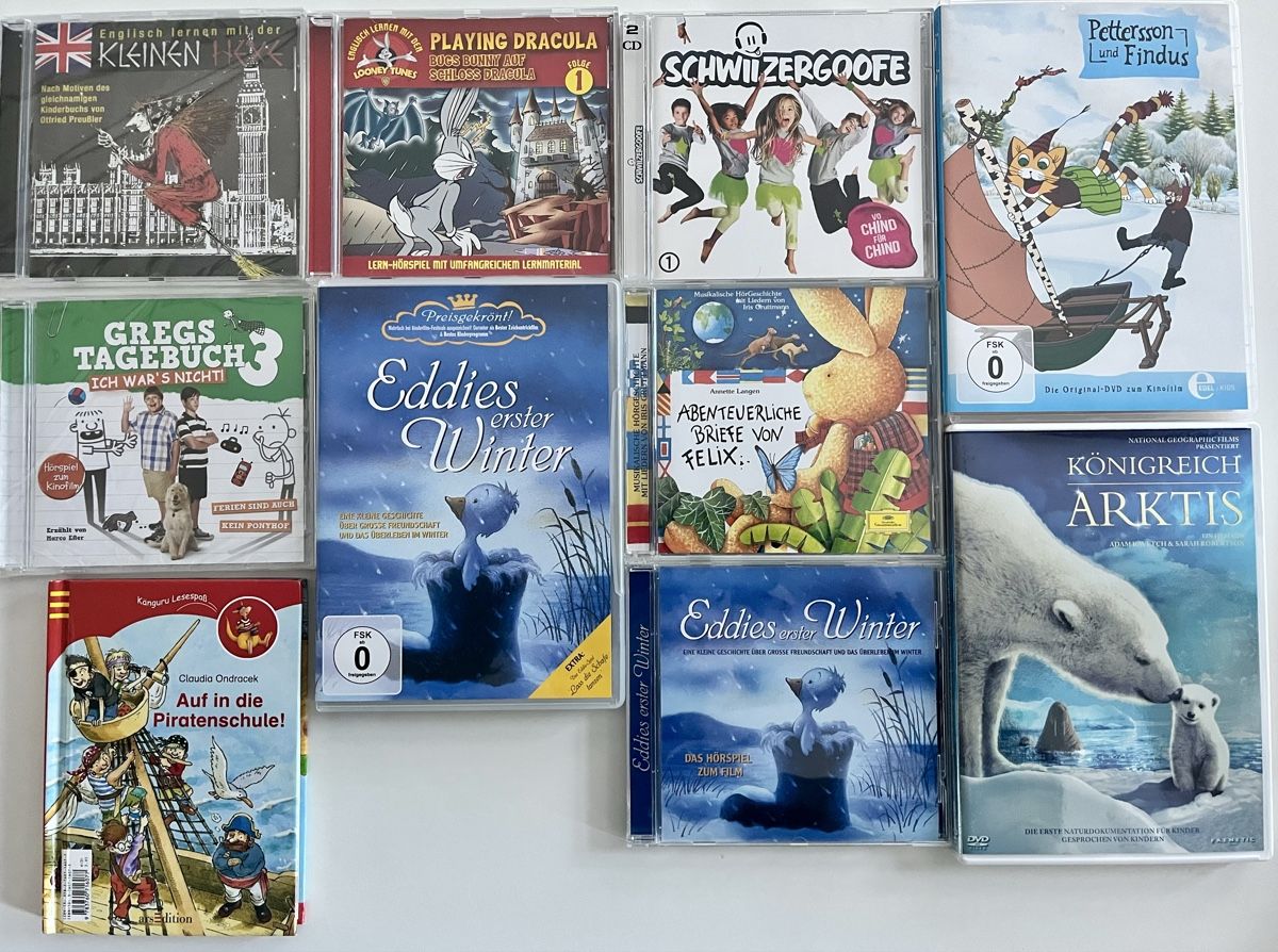 Audiolibri: Diverse Kinderfilme/ Hörspiele – Nuovo (secondo la descrizione) da Horgen venduto da Koj