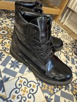 Bottes d'hiver Timberland en cuir noires, taille 39