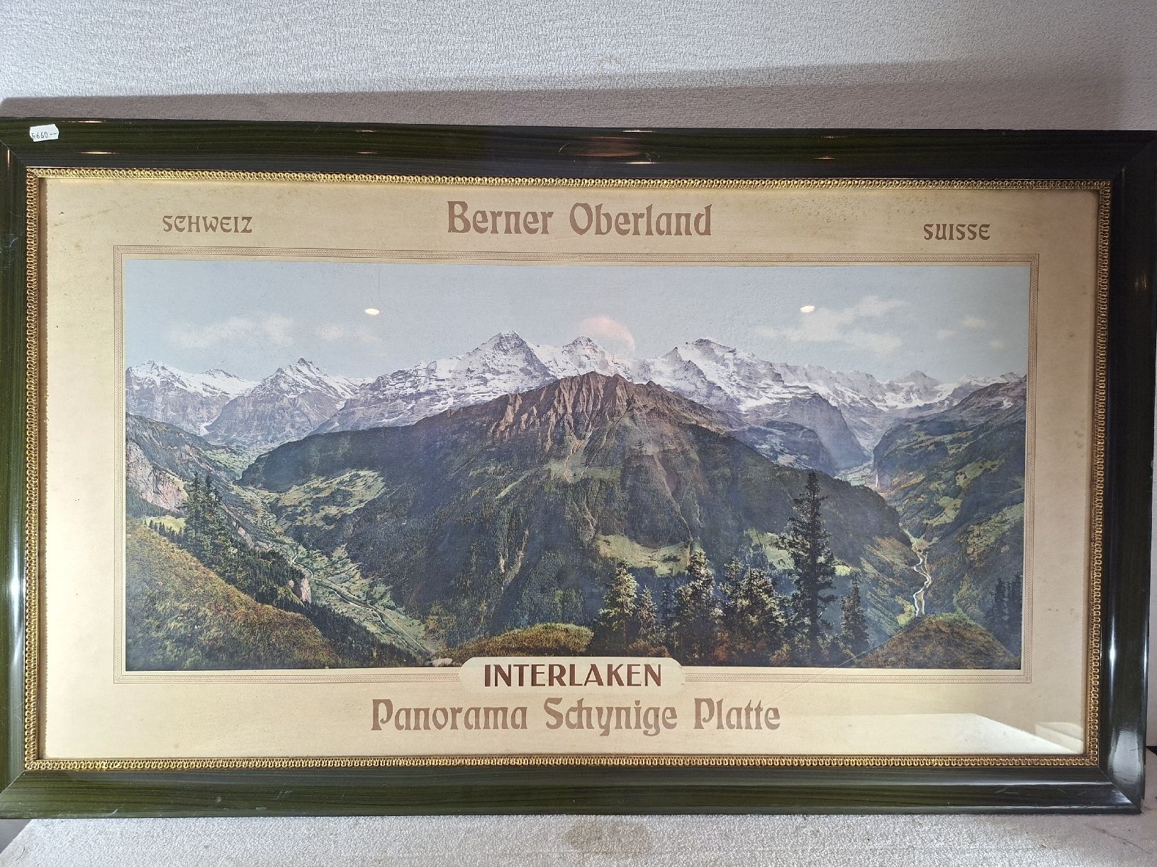 Poster & Bilder: Foto sehr gross in Rahmen hinter Glas – Gebraucht aus Grindelwald von carro5
