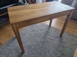Schreibtisch Marsens 110 cm // Wildeiche massiv
