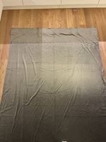 Strassstein Vorhänge 135 x 245 cm (2x) - Satin Grau