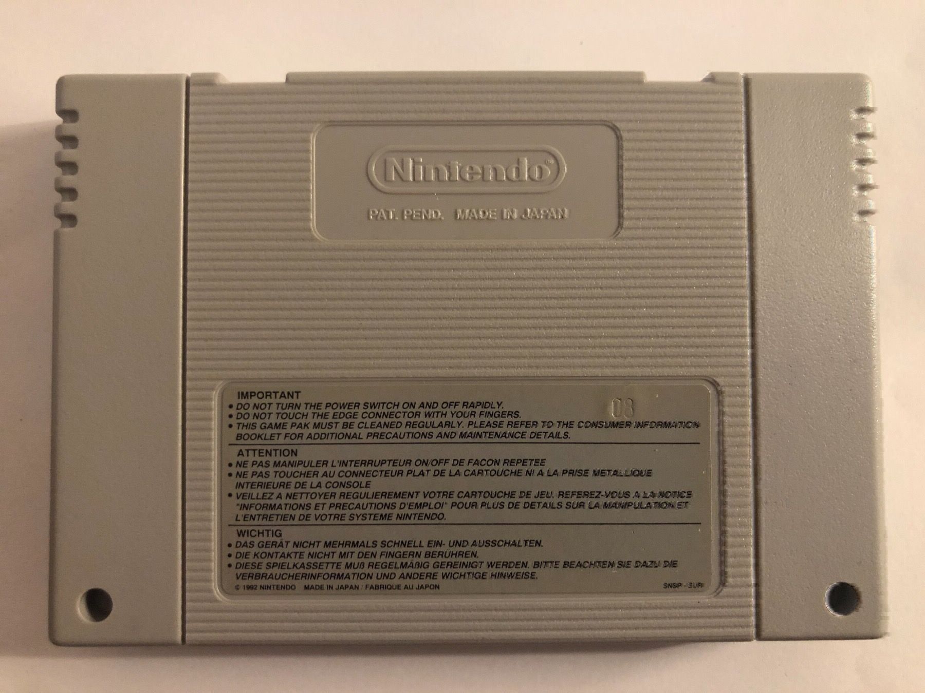 Nintendo Giochi: Lamborghini für Nintendo SNES – Usato da Kestenholz venduto da Naruto_01 1