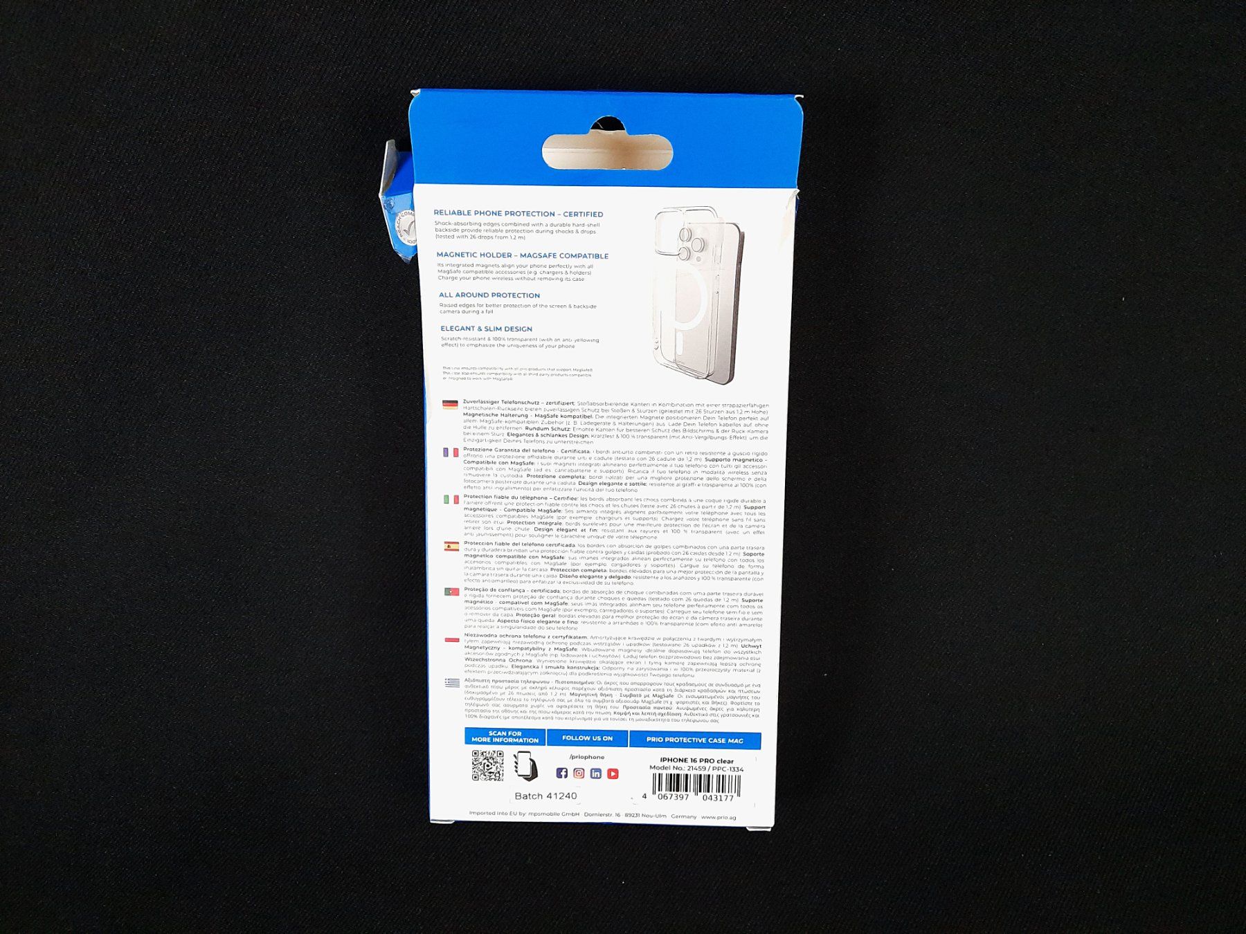 Covers & Schutzfolien: PRIO Protective Case MAG für iPhone 16 Pro – Neu (gemäss Beschreibung) aus Beinwil am See von Restwert_Beinwil 2
