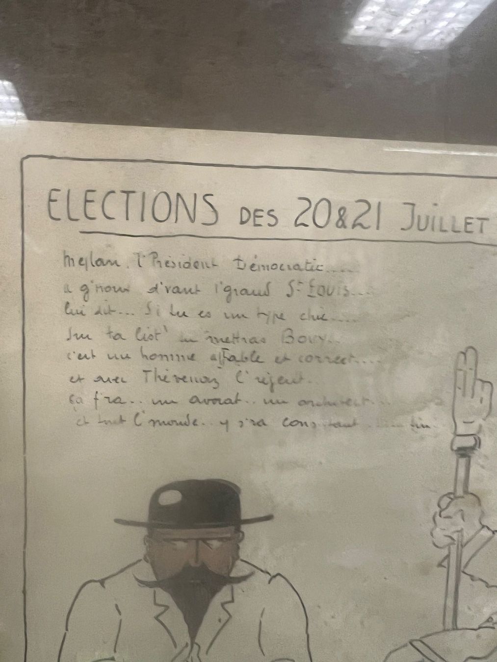 Dipinti: DESSIN ÉLECTIONS 1918 Signé et daté – Usato da Genève venduto da Qanil77 5
