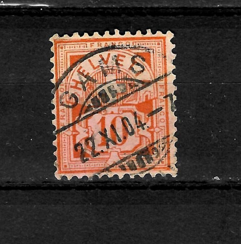 Tutti i francobolli: 1904 Schweiz 10C Stempel Gams – Usato da Sorengo venduto da eme_wk9w
