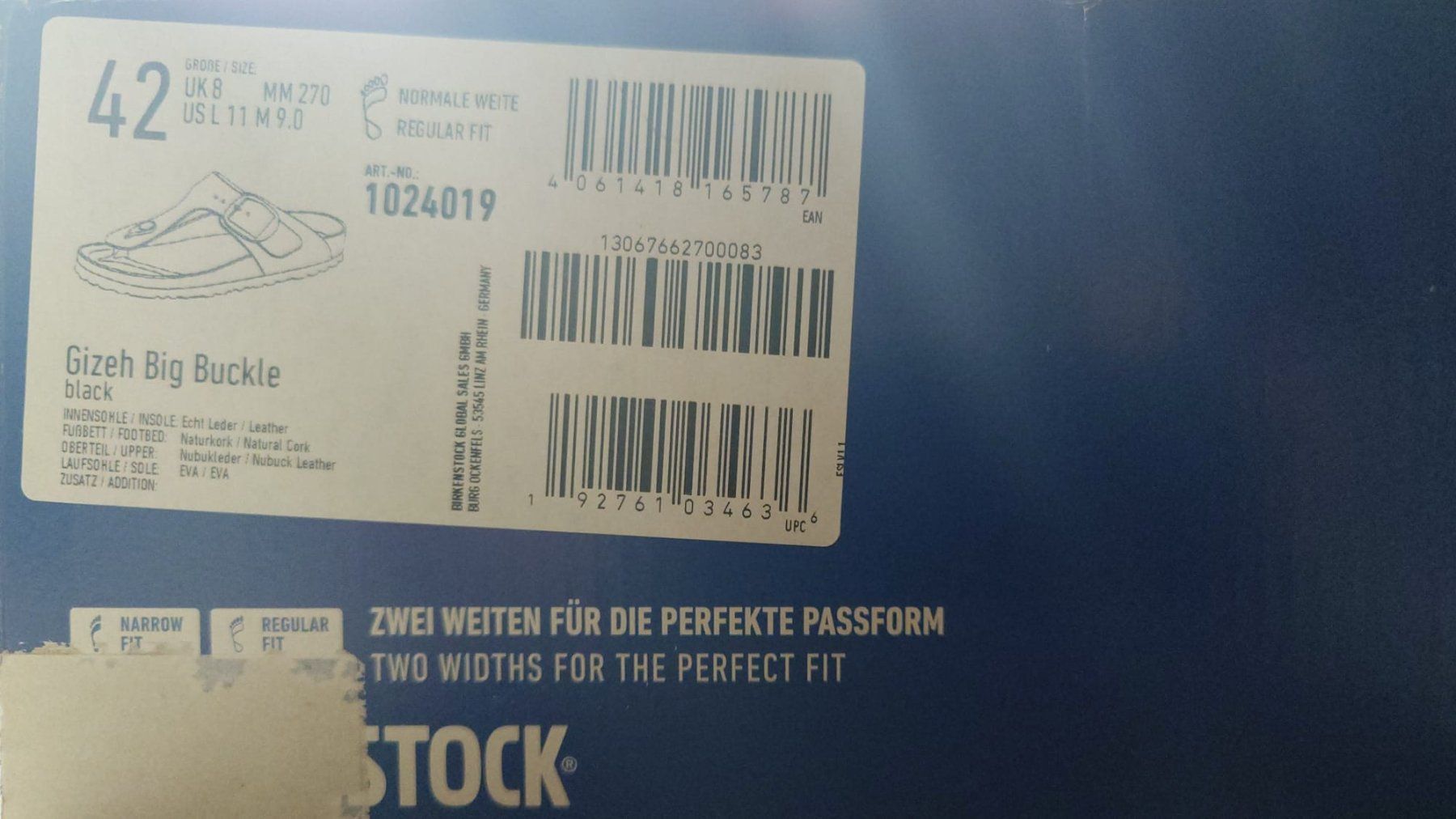 Birkenstock Damenschuhe: Birkenstock Gizeh Big Buckle, Grösse 42 – Neu und originalverpackt aus Riehen von markstre11 3