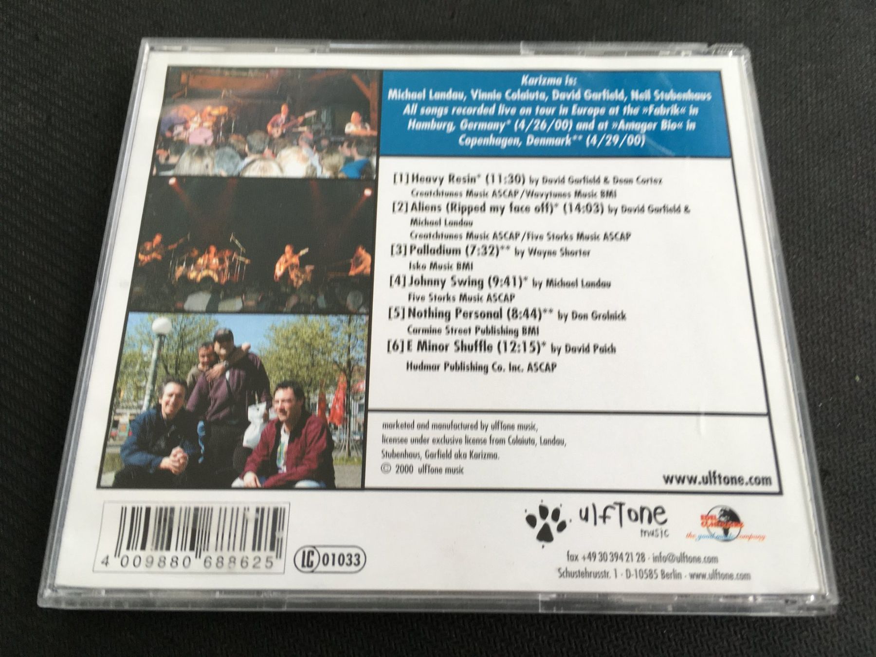 CD: Karizma - Document -CD- – Usato da St.Gallen venduto da MedienJoe 2