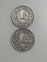 1 Fr. Set 1934/1939 - rar!