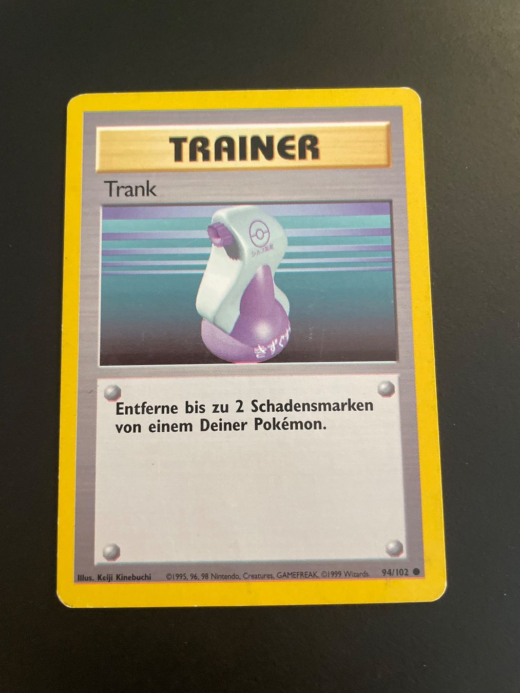 Pokémon Carte collezionabili: Pokémon Trank 94/102 – Usato da Zürich venduto da pokemon_cards