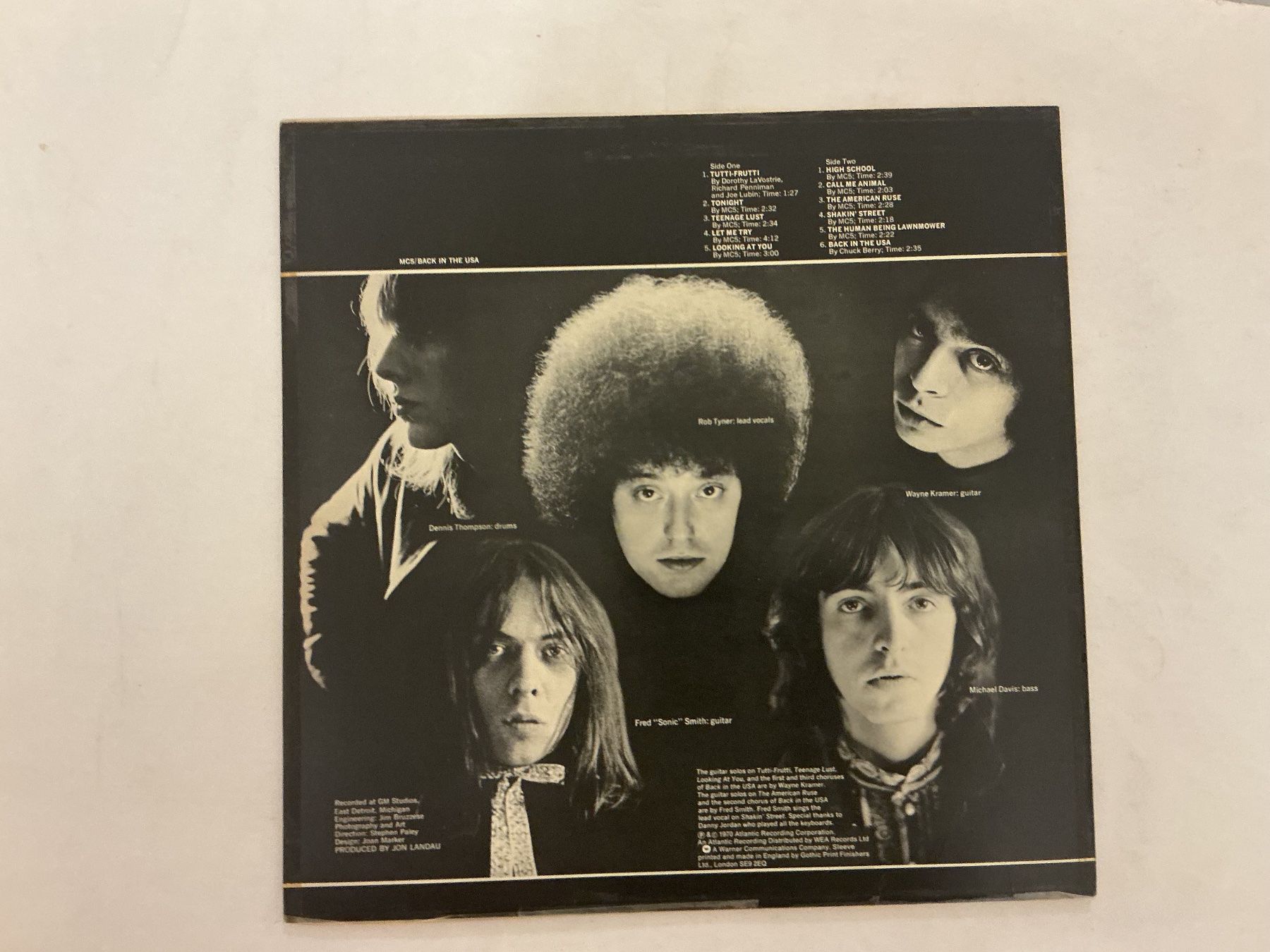 Dischi in vinile: MC5 LP - Back In The USA – Usato da Winterthur venduto da Tumko-Vinyl 1