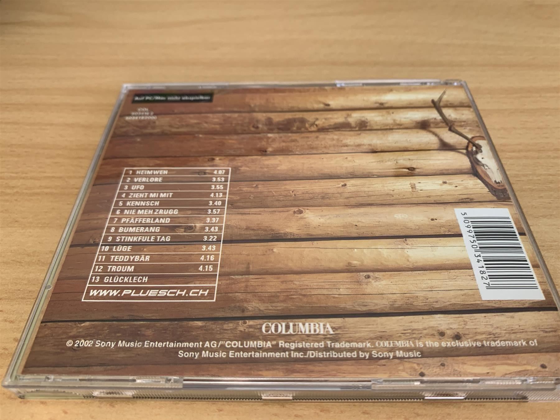 CD: Plüsch – Plüsch – Usato da Rikon im Tösstal venduto da Alpenmutz 1