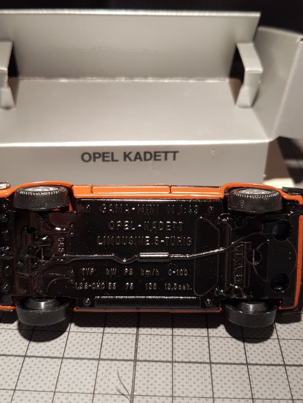 Opel Modellini d'auto: Opel Kadett-D – Nuovo e nell'imballaggio originale da Chézard-St-Martin venduto da AlPat-Collections 4
