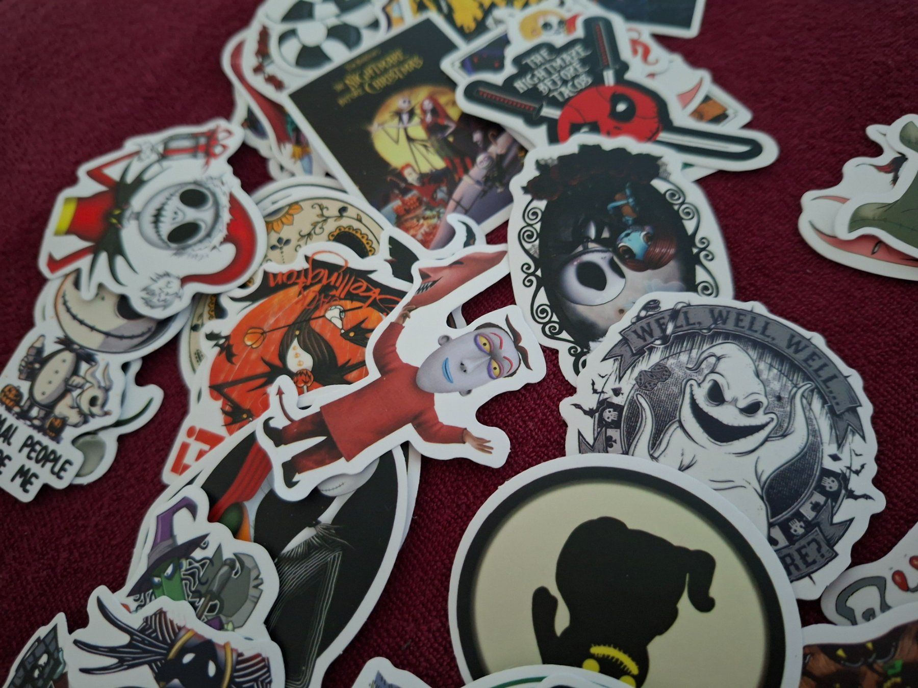 Aufkleber: 50 Sticker: Nightmare before Christmas – Neu und originalverpackt aus Baden von rocket85 3