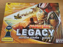 Pandemic Legacy Deutsche Version Season 2 Brettspiel neuwert