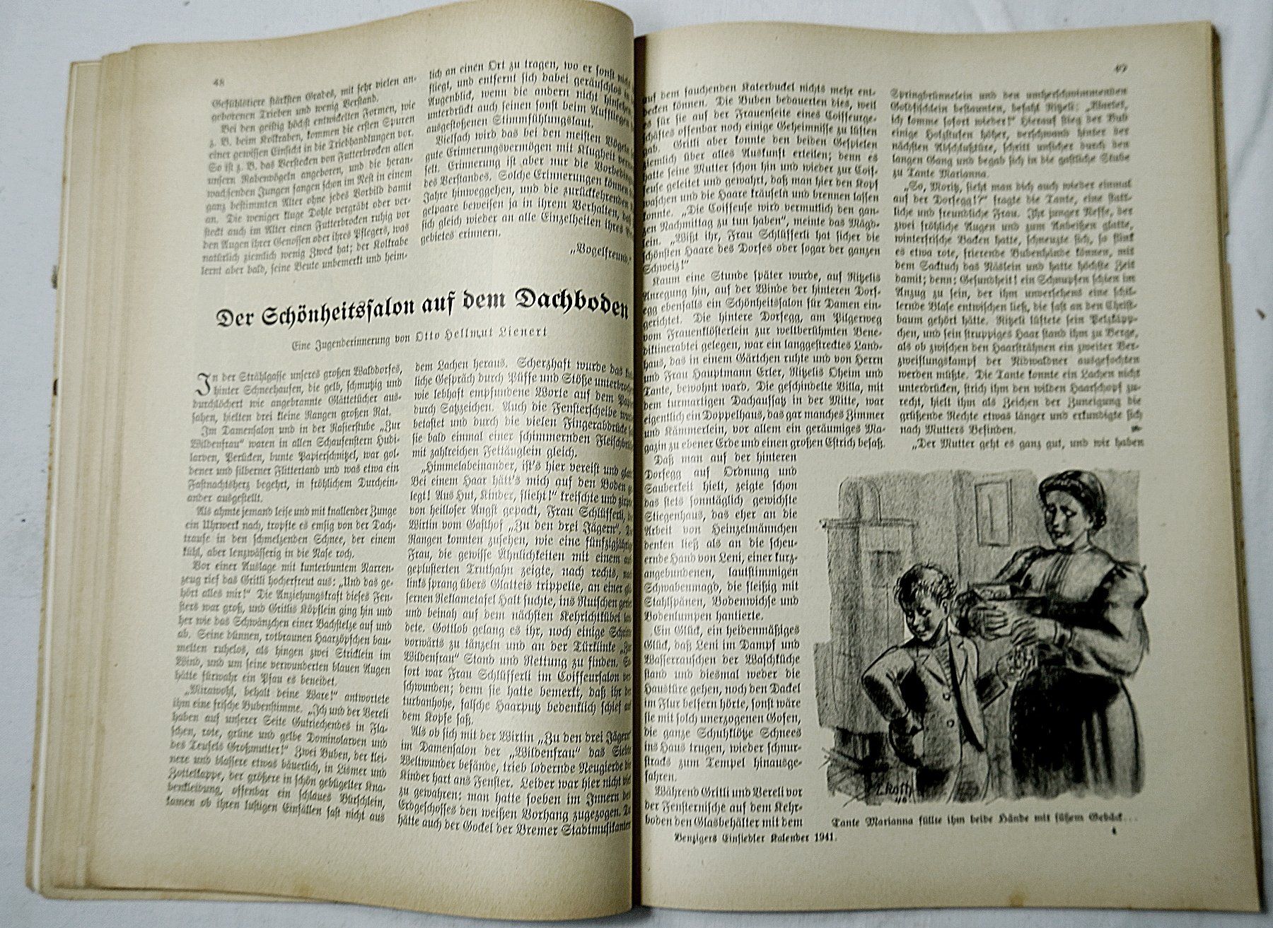 Kalender: Benziger's Einsiedler Kalender 1941 – Gebraucht aus Baar von 2cvbaar 4