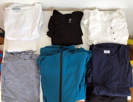 Umstandsmode Paket (Oberteile, Kleider & Umstandsjacke)