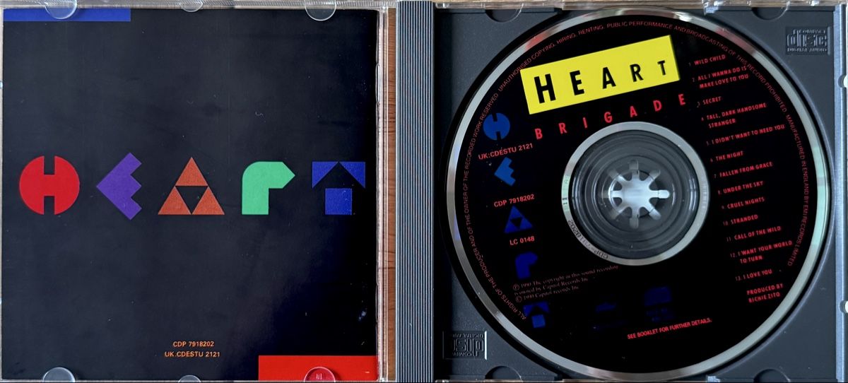 CD: CD Heart - Brigade – Usato da Zürich venduto da tomakomai 2
