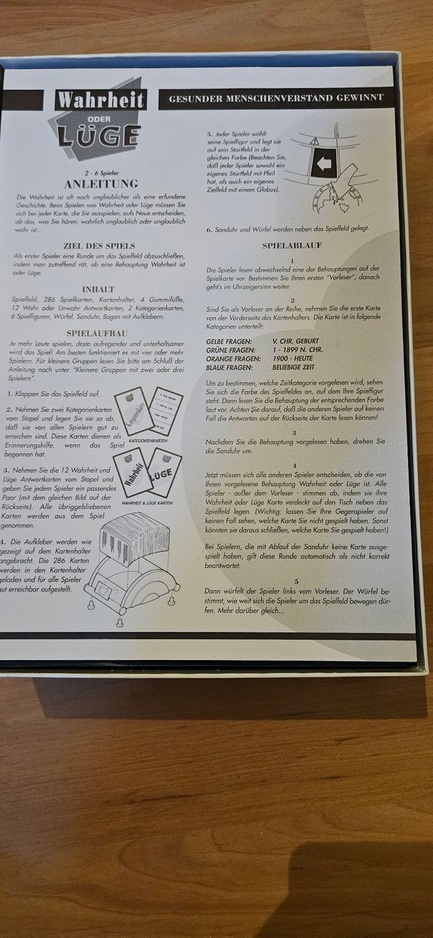 Hasbro Giochi: Brettspiel Wahrheit oder Lüge – Nuovo (secondo la descrizione) da St. Gallen venduto da man_y6zr 1