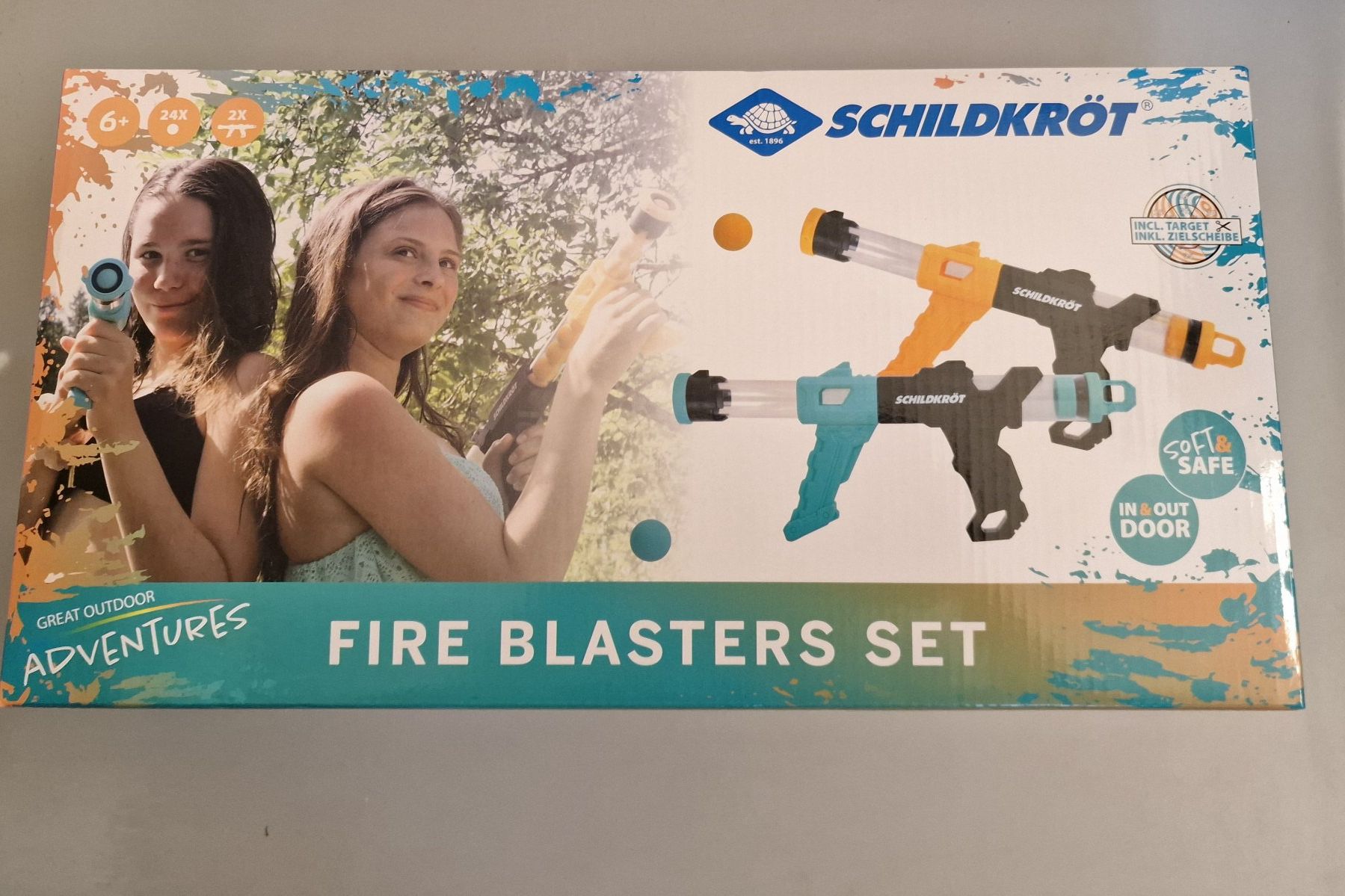 Giocattoli: Schildkröt Fire Blasters Set  Neu – Nuovo e nell'imballaggio originale da Oberuzwil venduto da aseinkaufswelt