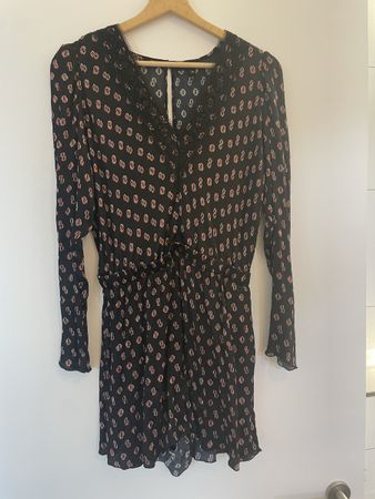 Maje Seiden Jumpsuit