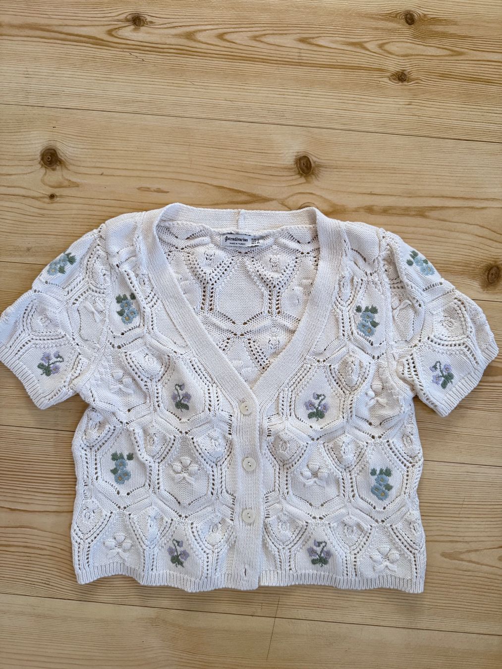 Stradivarius Top: Haut crocheté – Usato da Bulle venduto da sop_ct6x