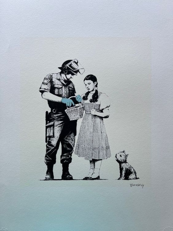 Poster & Bilder: Banksy : Stop and Search 20/150 – Gebraucht aus Staufen von saerdna81