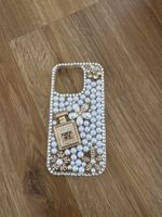 Handyhülle iPhone, Perlen, Strass - Top Zustand!